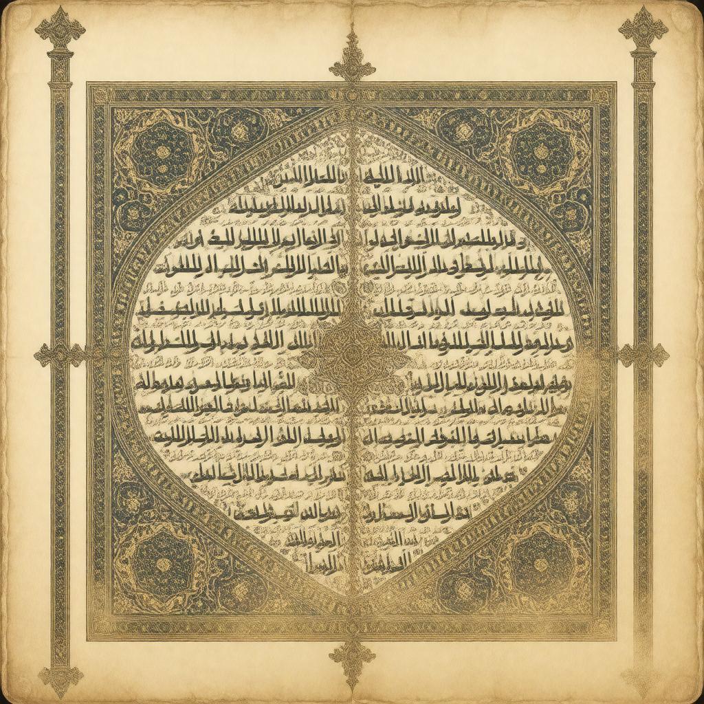 AI-created image of Futuhat al-Makkiyya