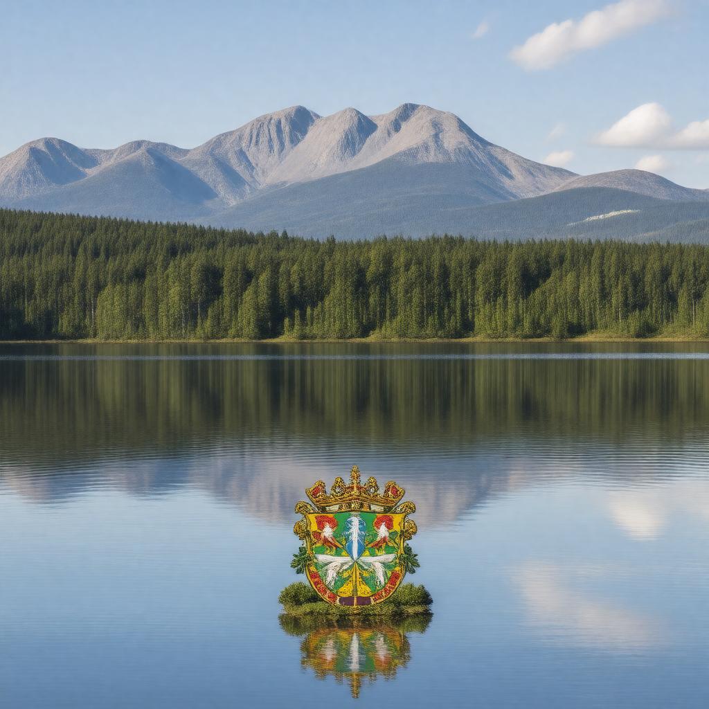 AI-created image of Gävleborg County