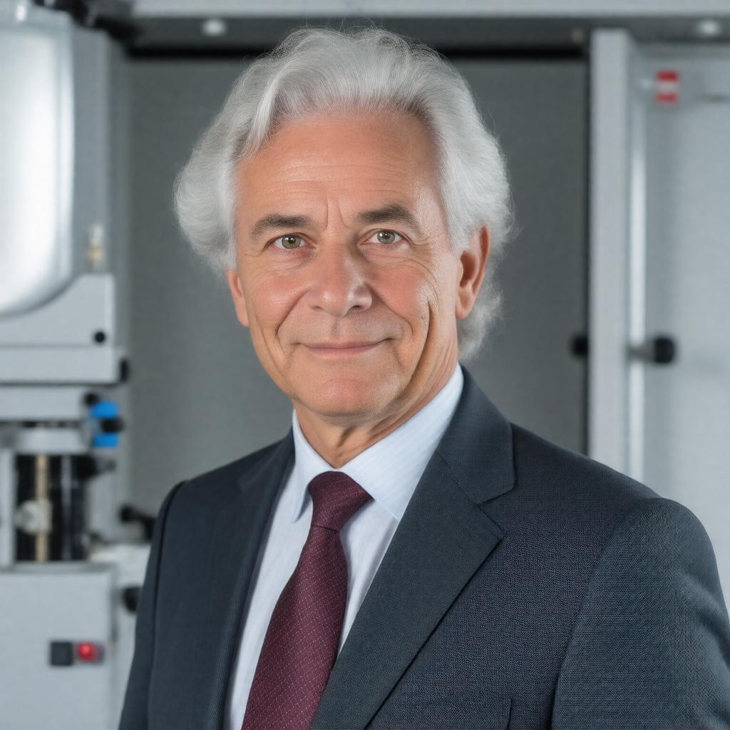 AI-created image of Gérard Mourou