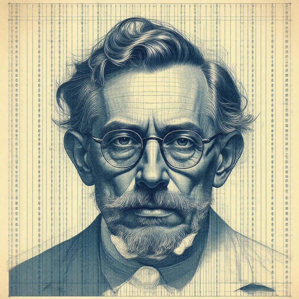 Click to view larger image AI-created image of Gödel numbering