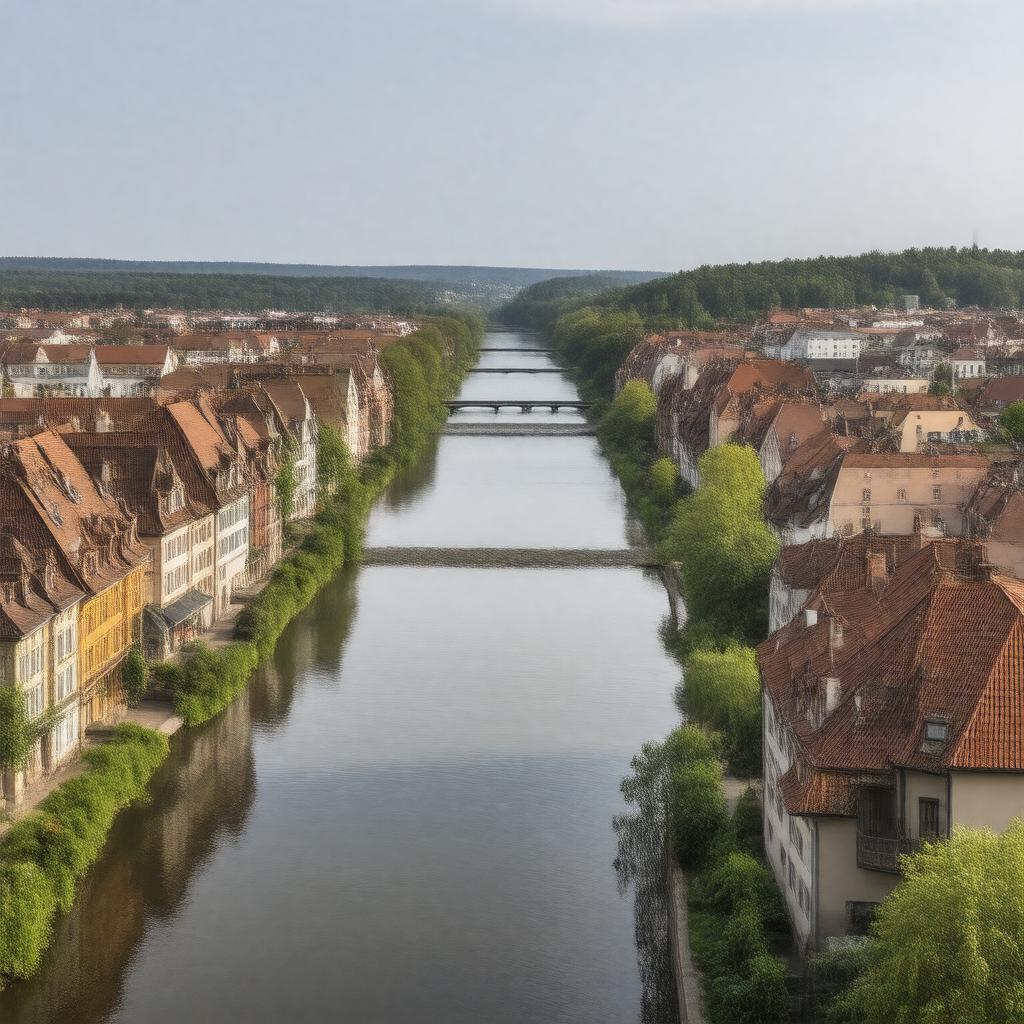 AI-created image of Görlitz