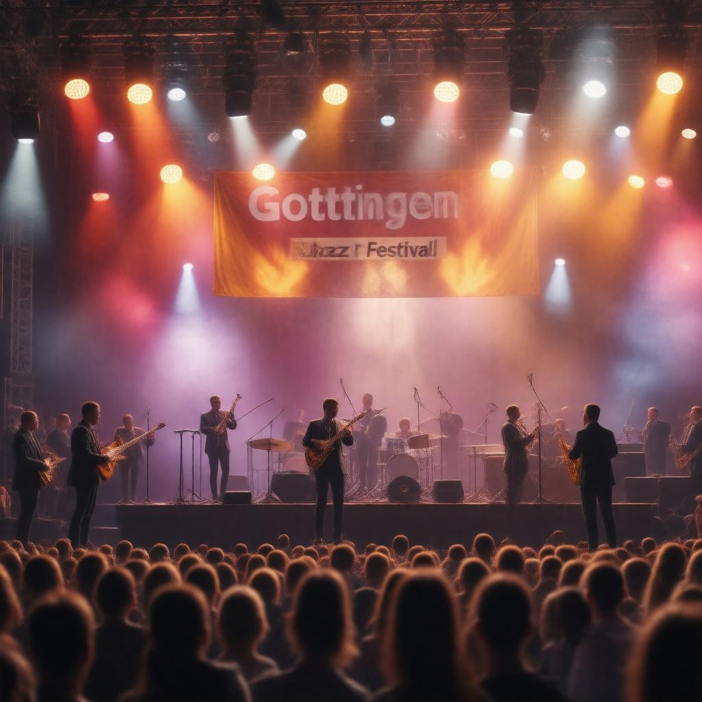 AI-created image of Göttingen Jazz Festival