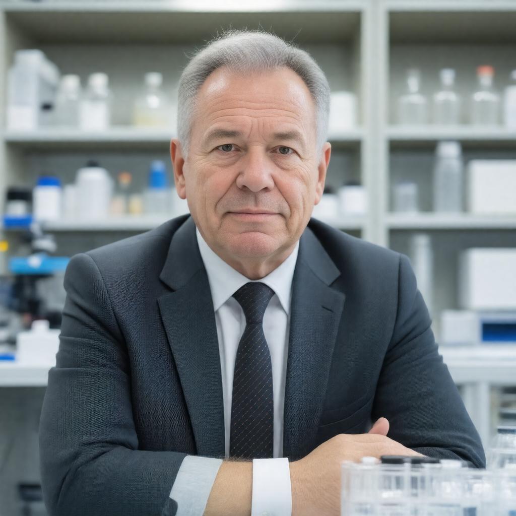 AI-created image of Günter Blobel
