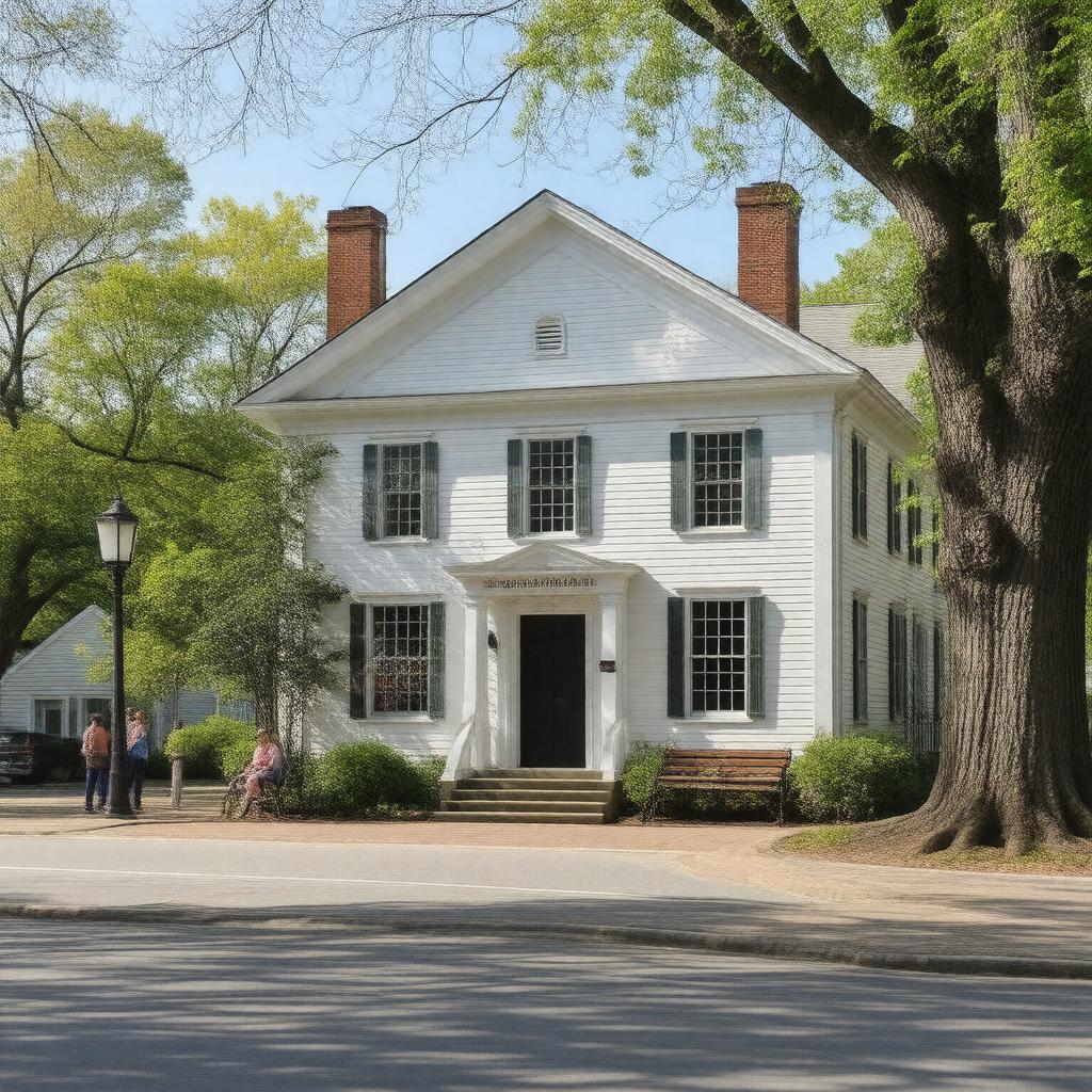 AI-created image of G.A.R. Memorial Library