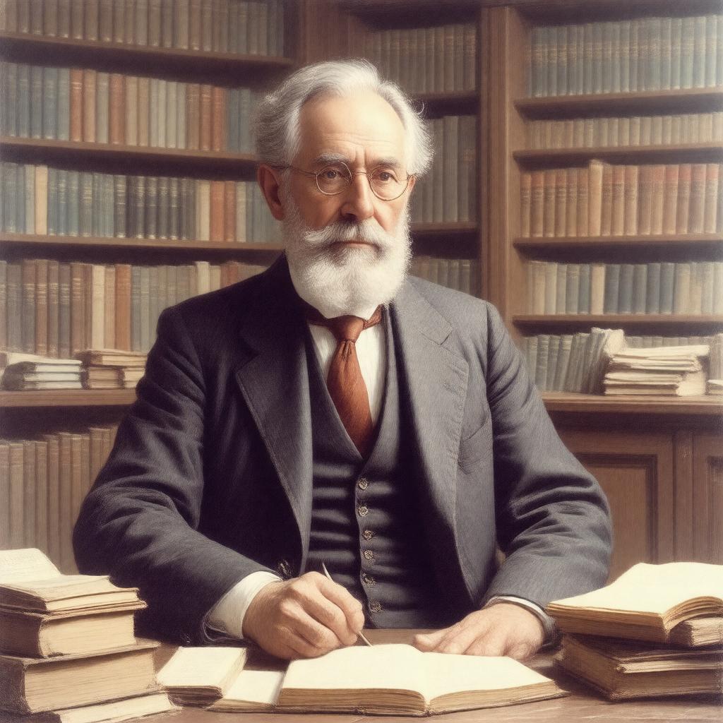 Click to view larger image AI-created image of G. H. Shortley