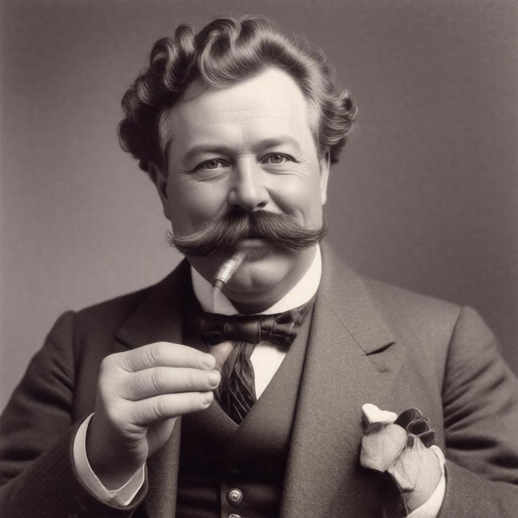 AI-created image of G. K. Chesterton