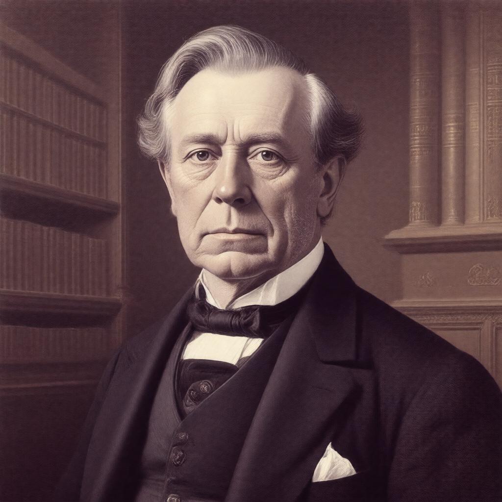 AI-created image of G. W. E. Russell