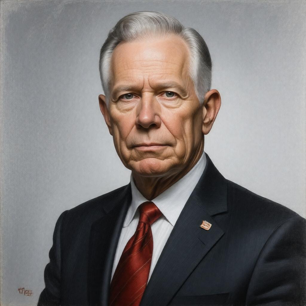 AI-created image of G. William Miller