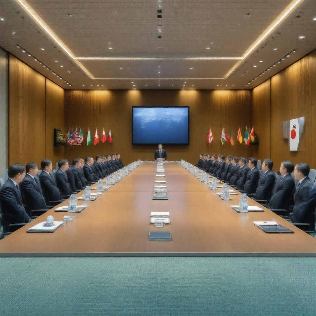 AI-created image of G7 Hiroshima Summit 2023