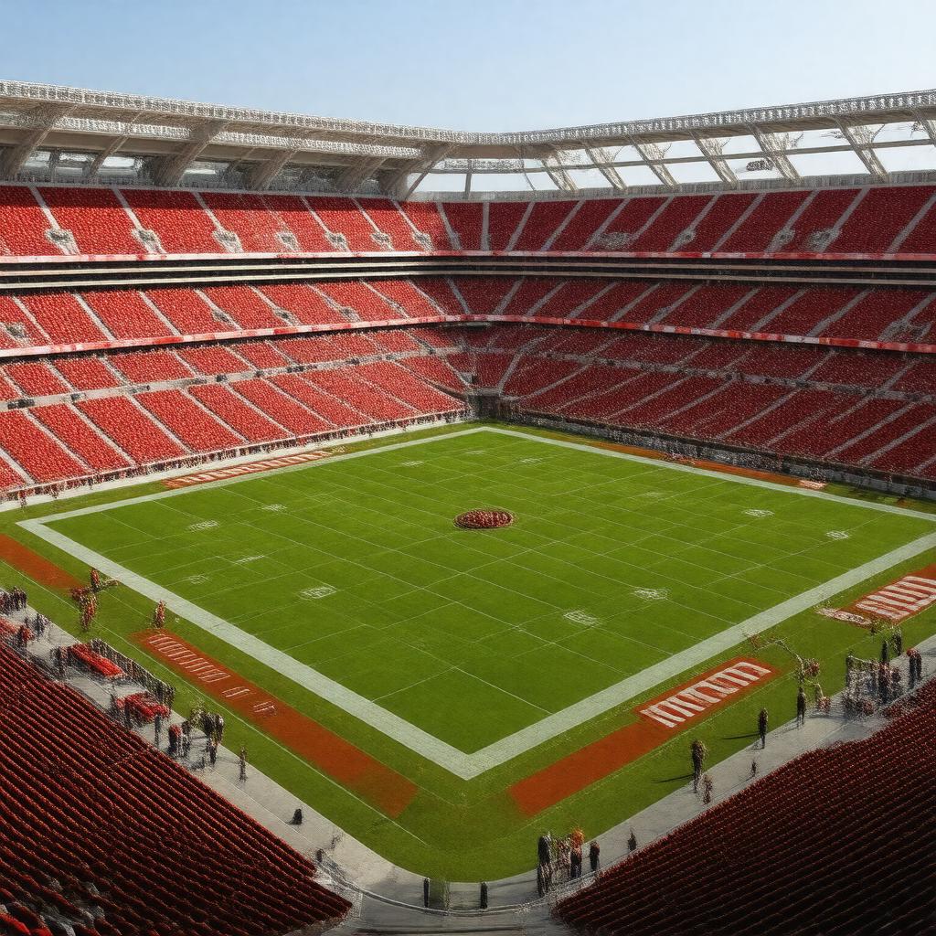 AI-created image of GEHA Field at Arrowhead Stadium