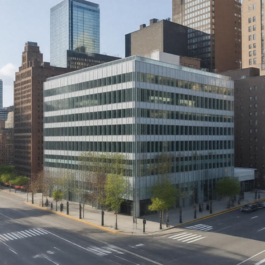 AI-created image of GE Headquarters