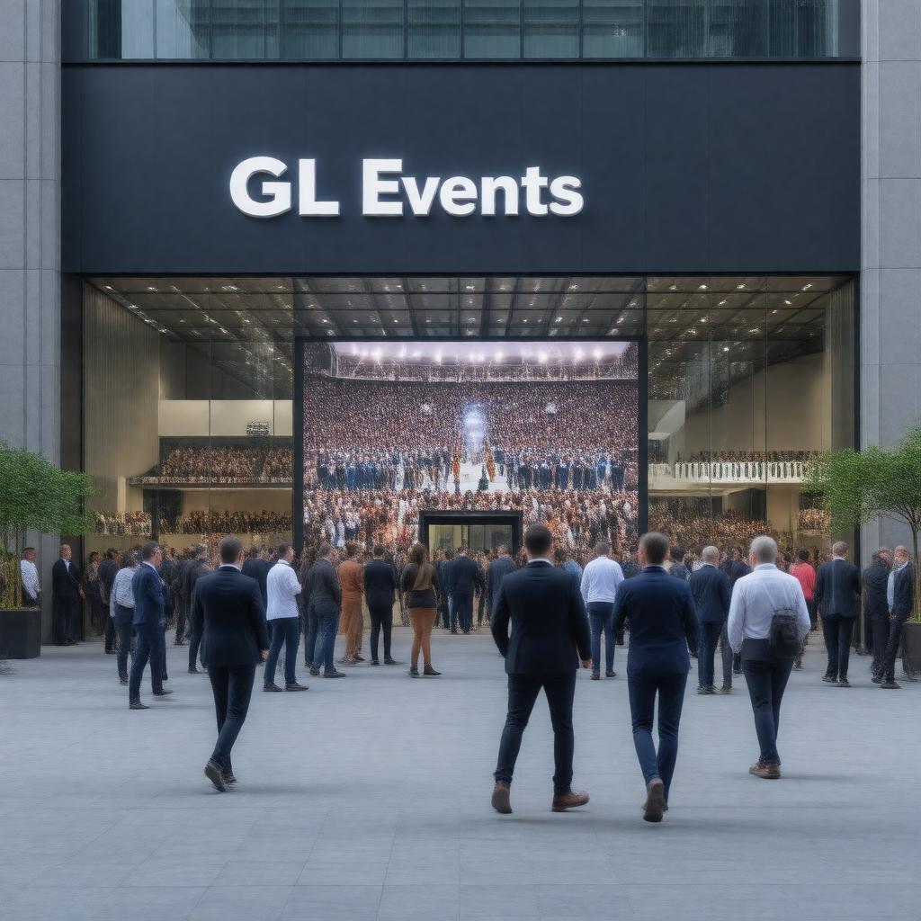 Click to view larger image AI-created image of GL Events