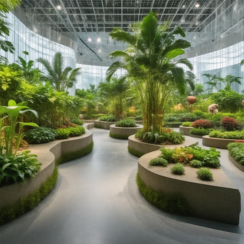 Click to view larger image AI-created image of GROW agricultural exhibit