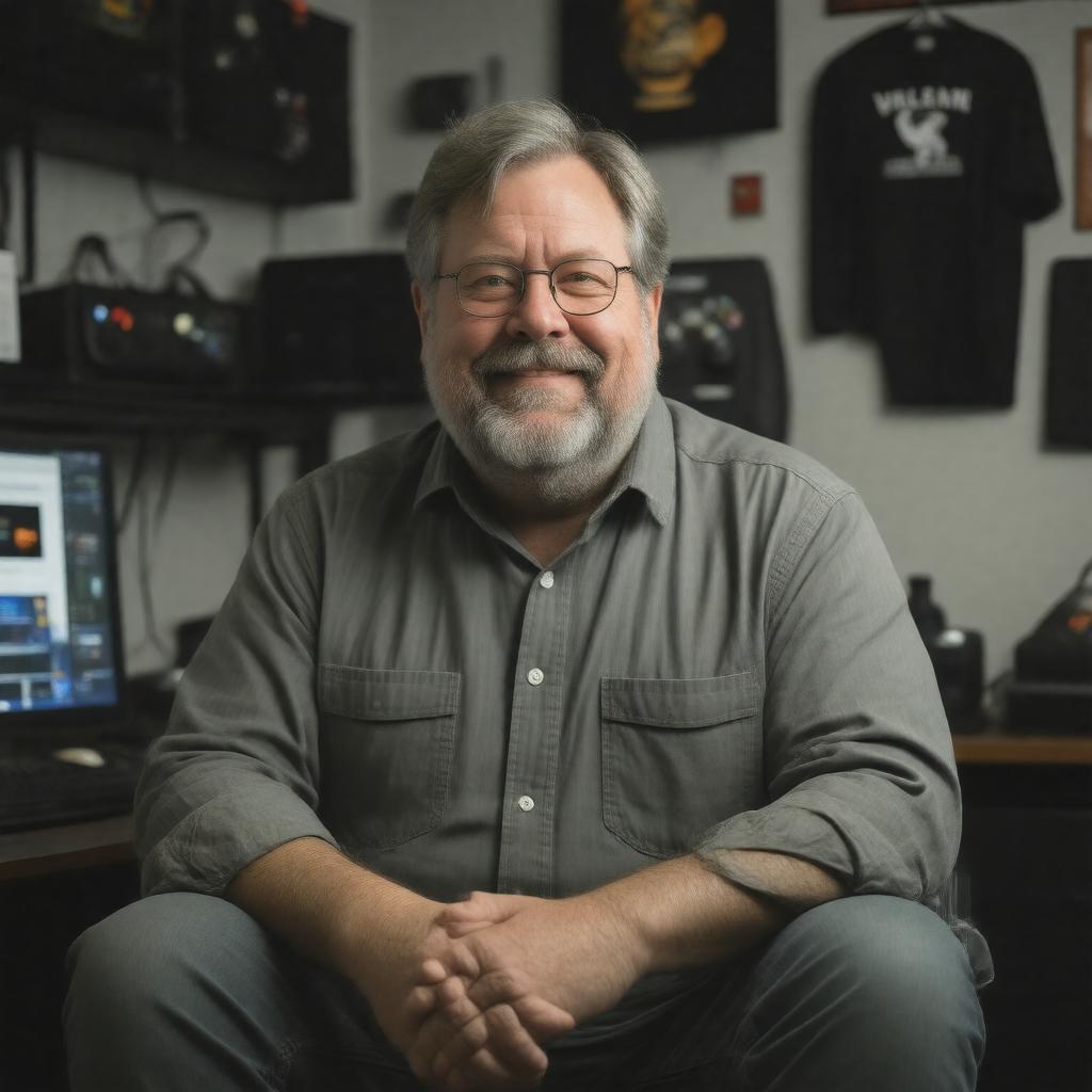 AI-created image of Gaben