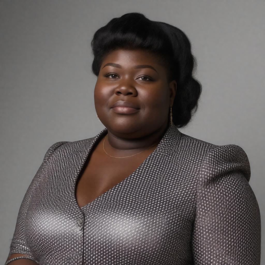 AI-created image of Gabourey Sidibe