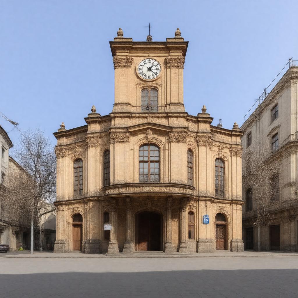 AI-created image of Gabriadze Theatre