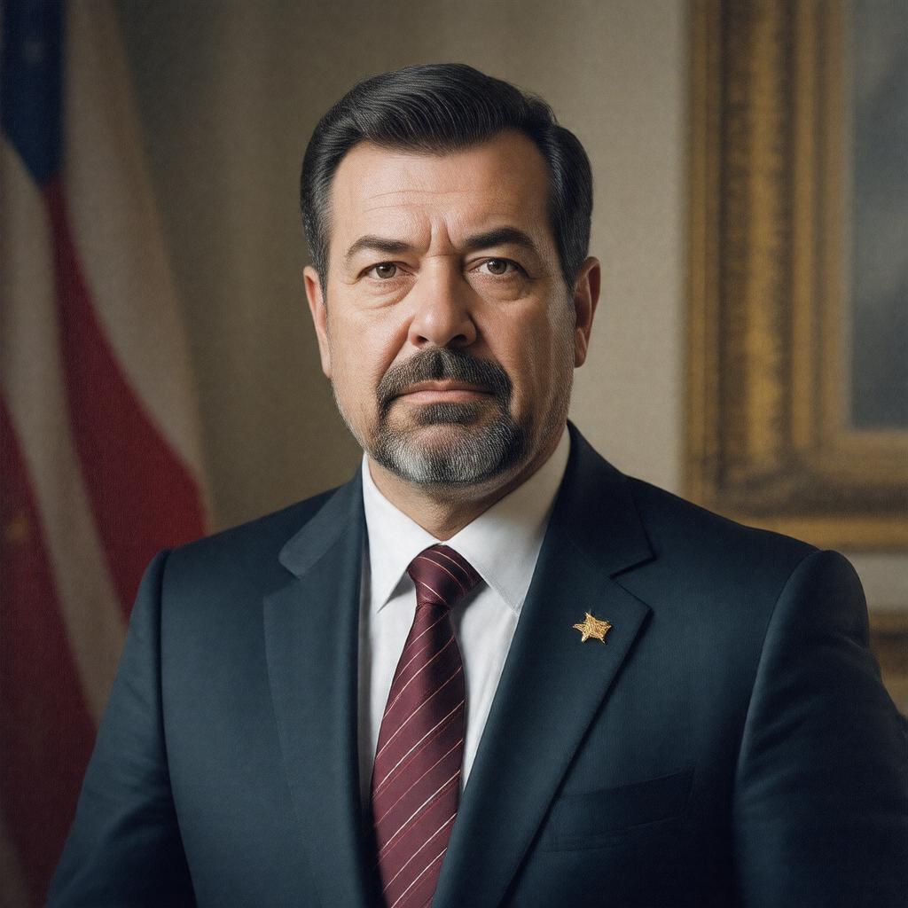 AI-created image of Gabriel Boric