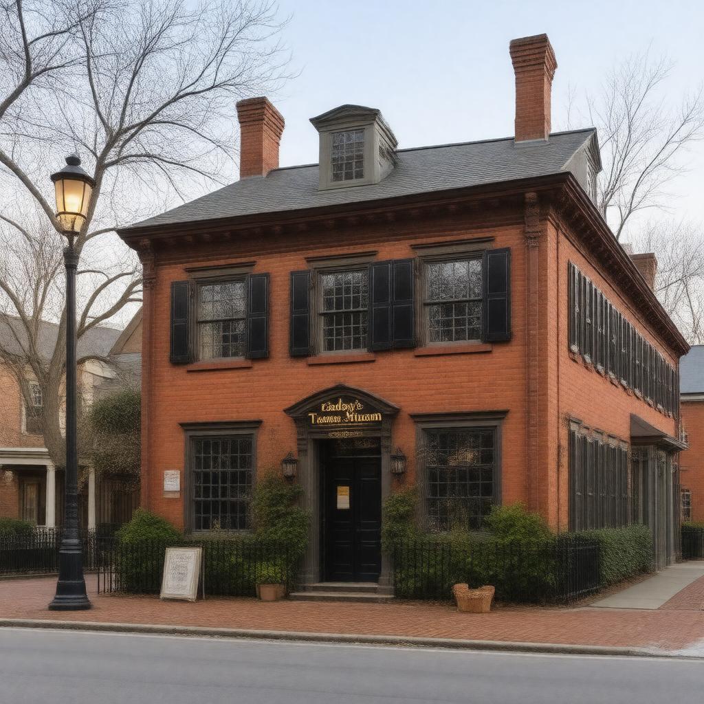 AI-created image of Gadsby's Tavern Museum