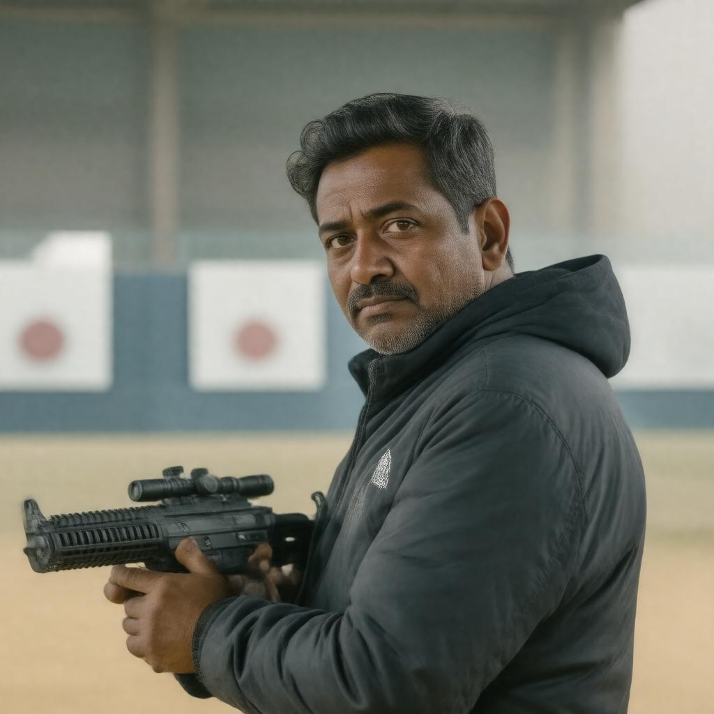 AI-created image of Gagan Narang