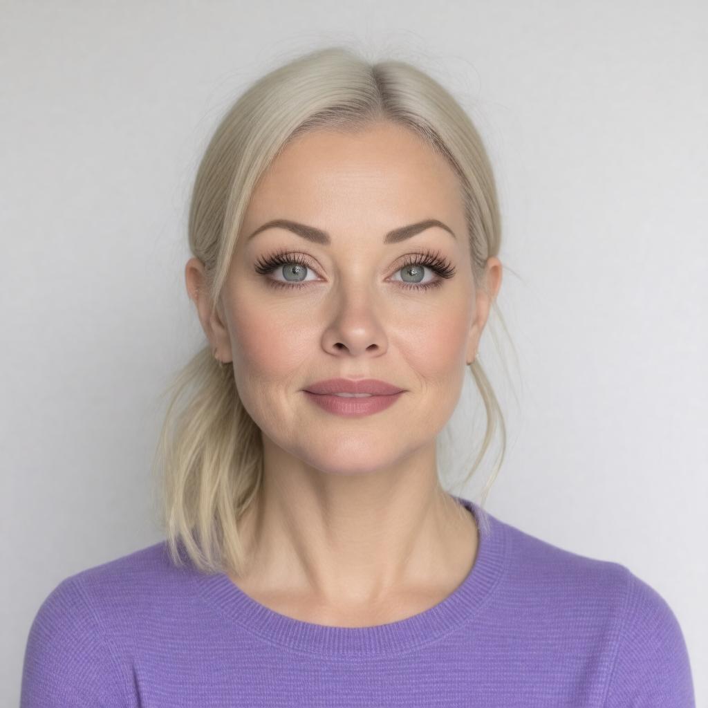 Click to view larger image AI-created image of Gail Porter