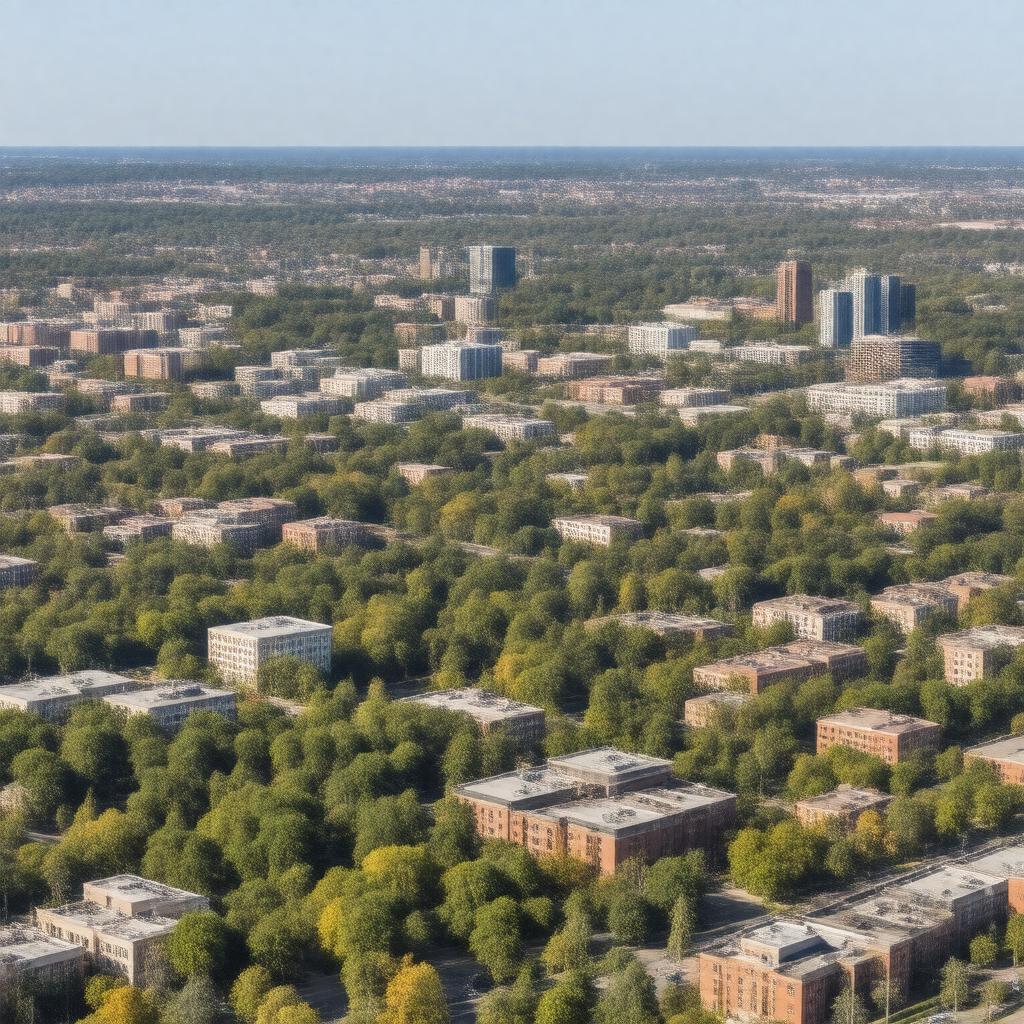 AI-created image of Gaithersburg, Maryland