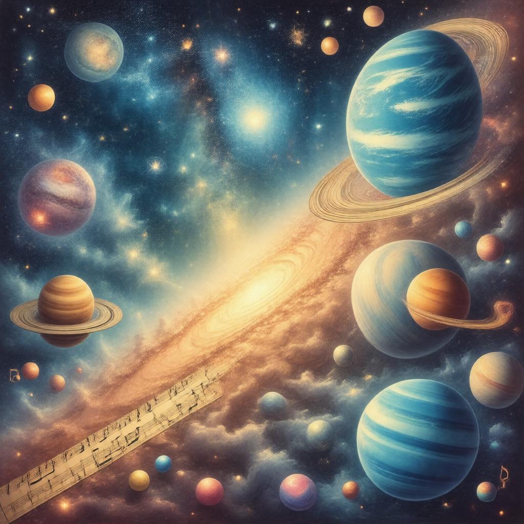 AI-created image of Galaxy Song