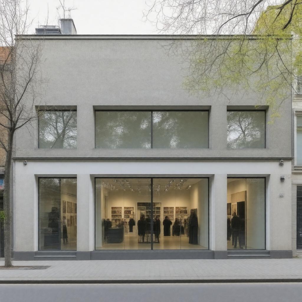 AI-created image of Galerie Buchholz