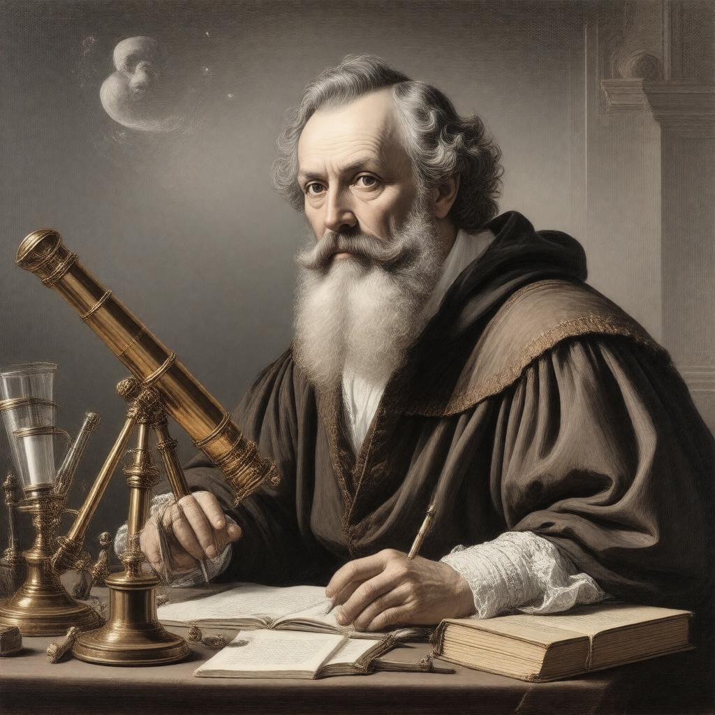 AI-created image of Galileo