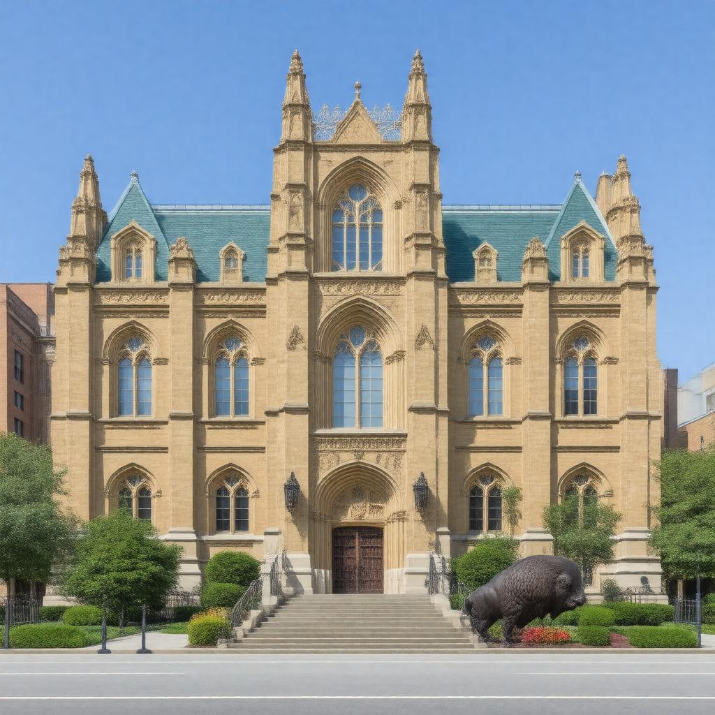 AI-created image of Gallaudet University