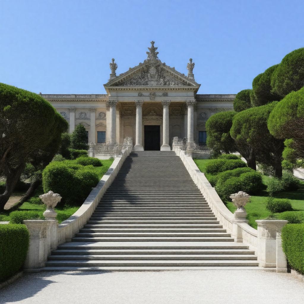 AI-created image of Galleria Borghese