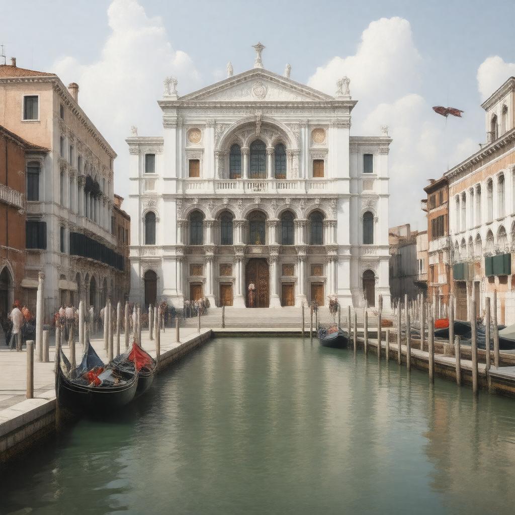 AI-created image of Gallerie dell'Accademia