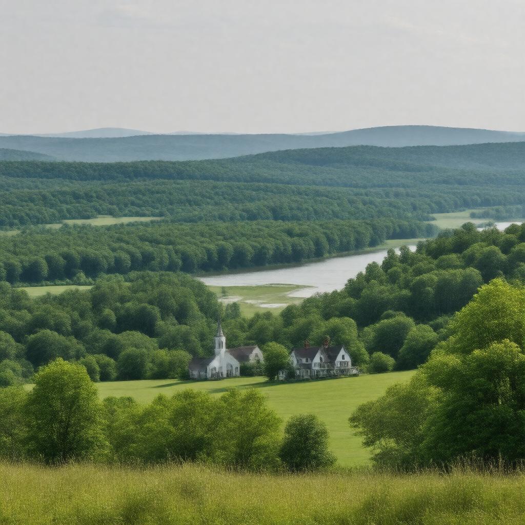 AI-created image of Gallia County, Ohio