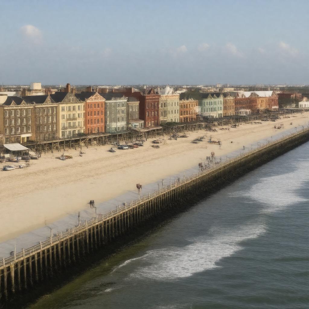 AI-created image of Galveston