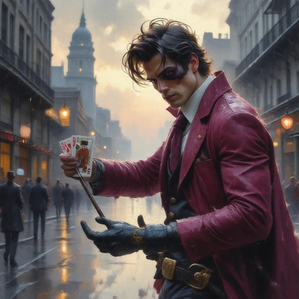 AI-created image of Gambit