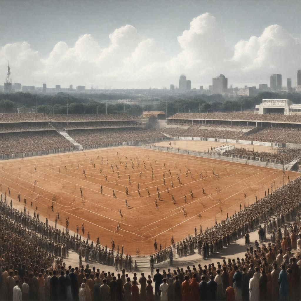 AI-created image of Games of the III Olympiad