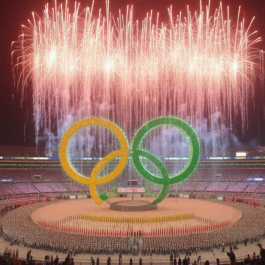 AI-created image of Games of the XXIX Olympiad