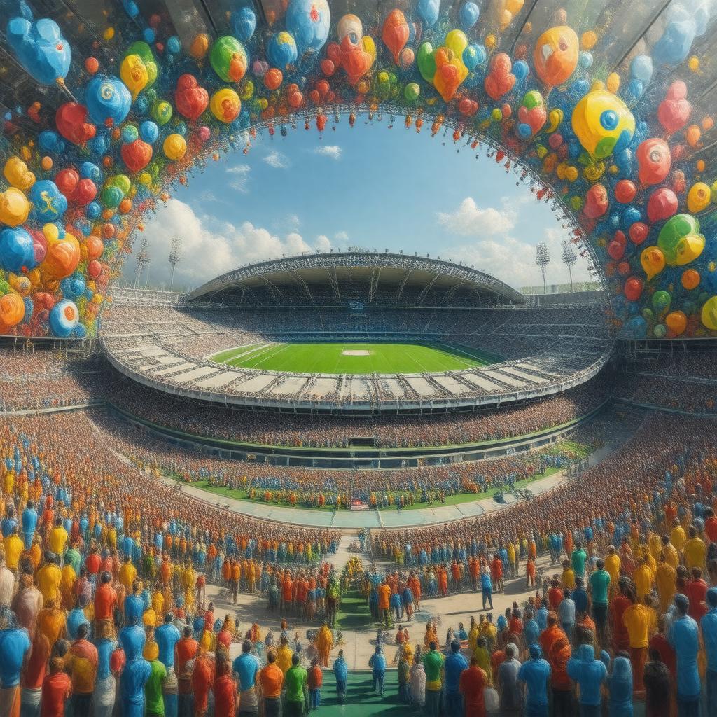 AI-created image of Games of the XXXI Olympiad