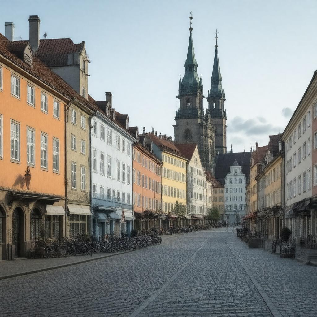 AI-created image of Gamla Stan