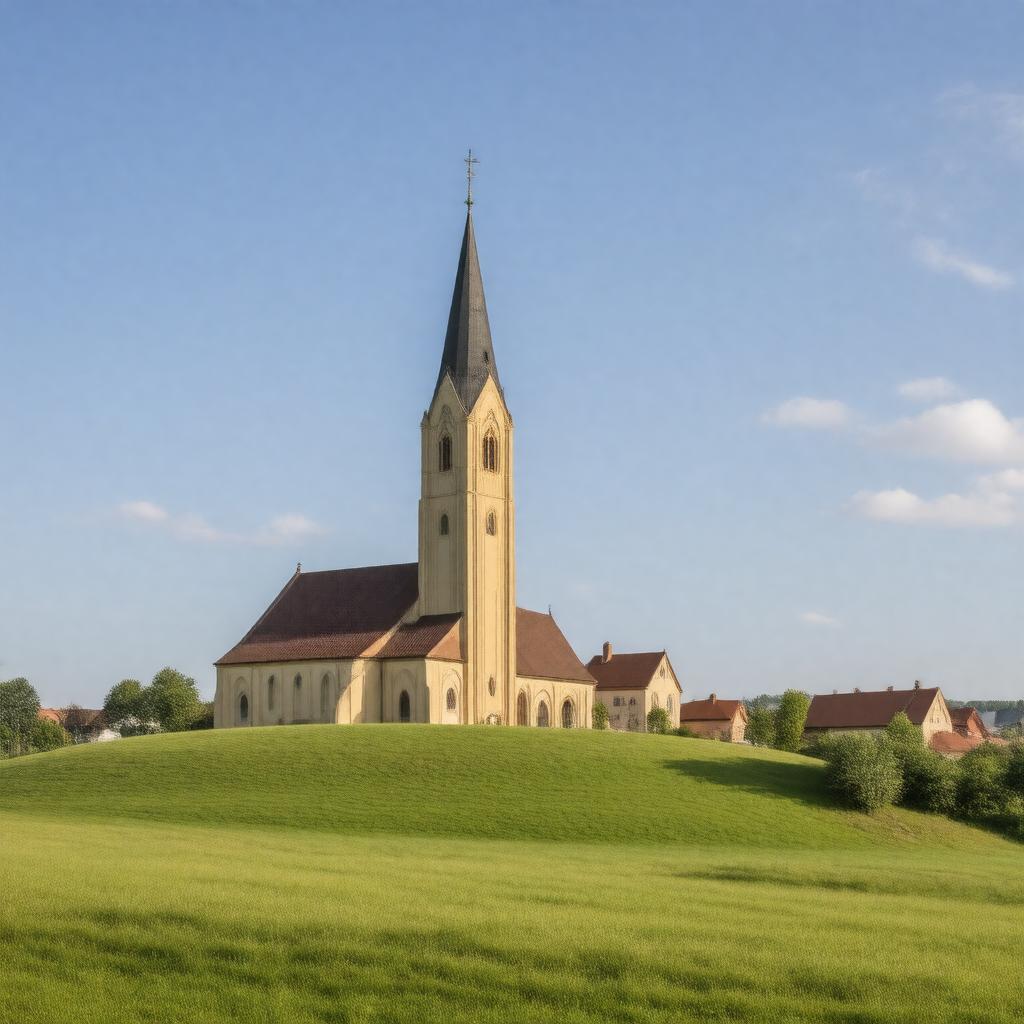 AI-created image of Gamla Uppsala