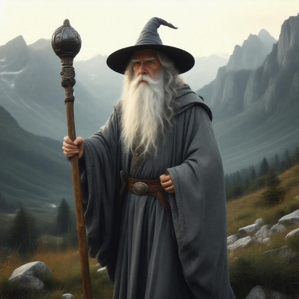 AI-created image of Gandalf