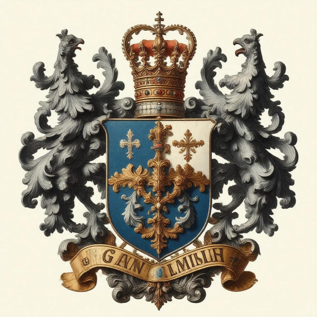 AI-created image of Gantcher family