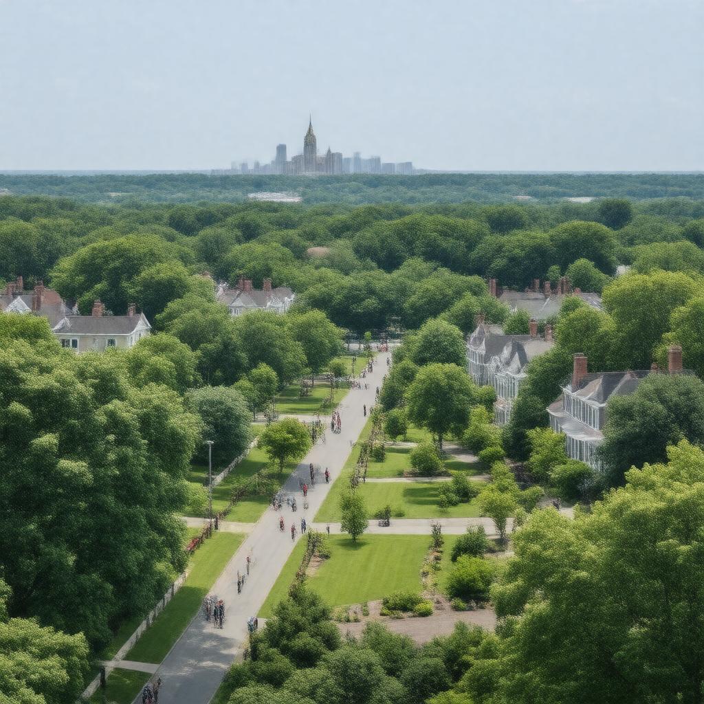 AI-created image of Garden City