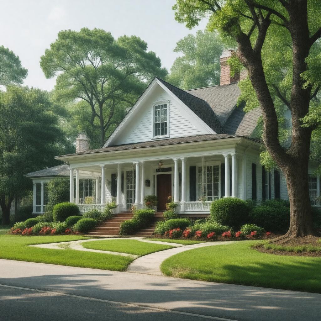 AI-created image of Garden Hills