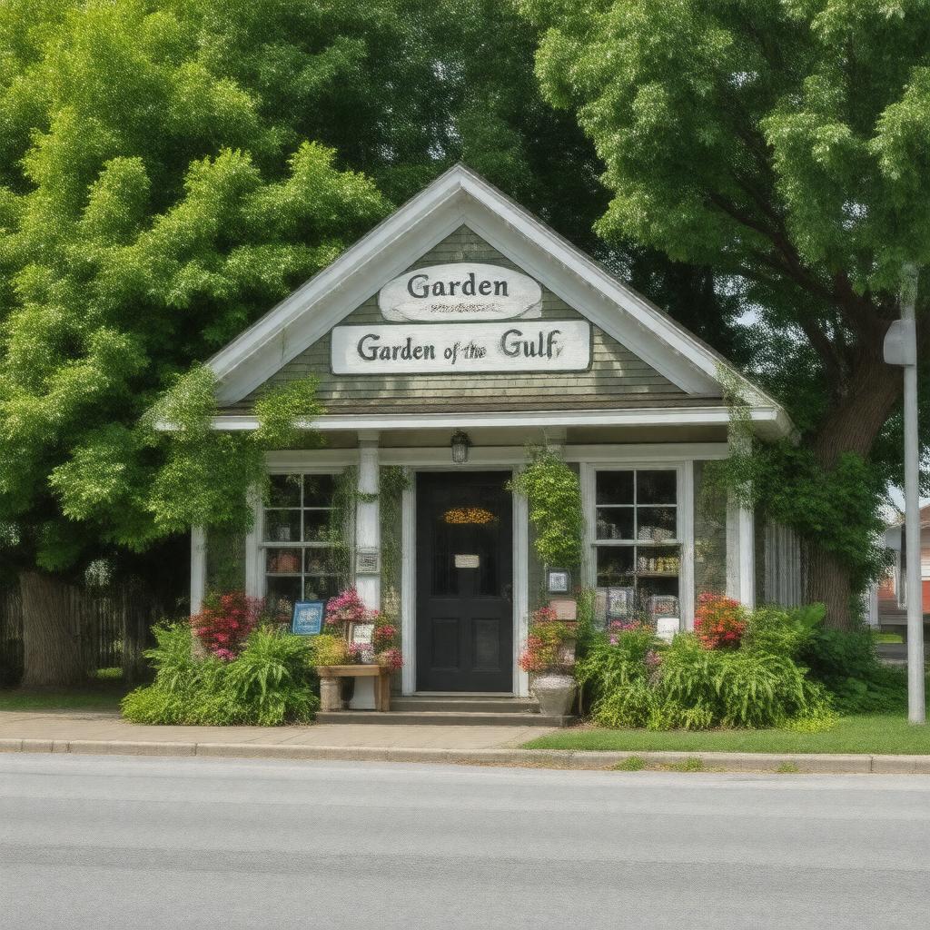 AI-created image of Garden of the Gulf