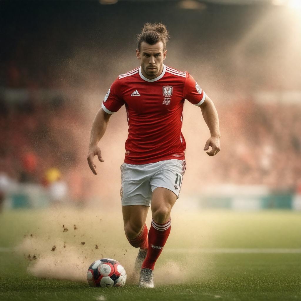 AI-created image of Gareth Bale