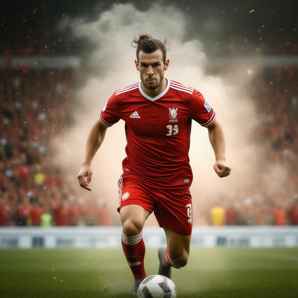 AI-created image of Gareth Frank Bale