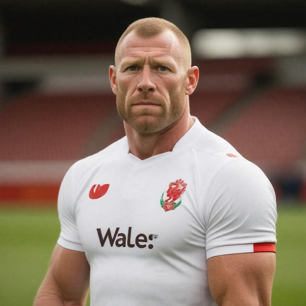AI-created image of Gareth Thomas
