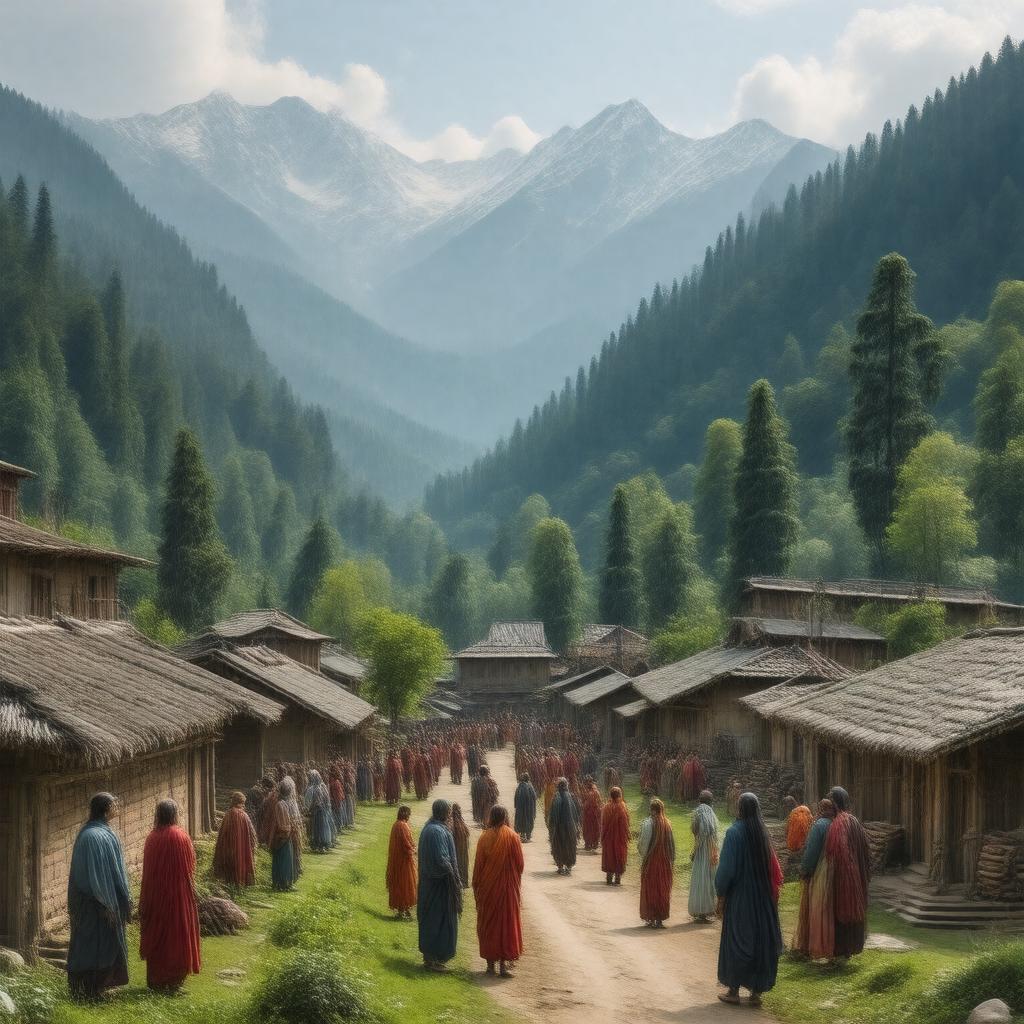 AI-created image of Garhwali