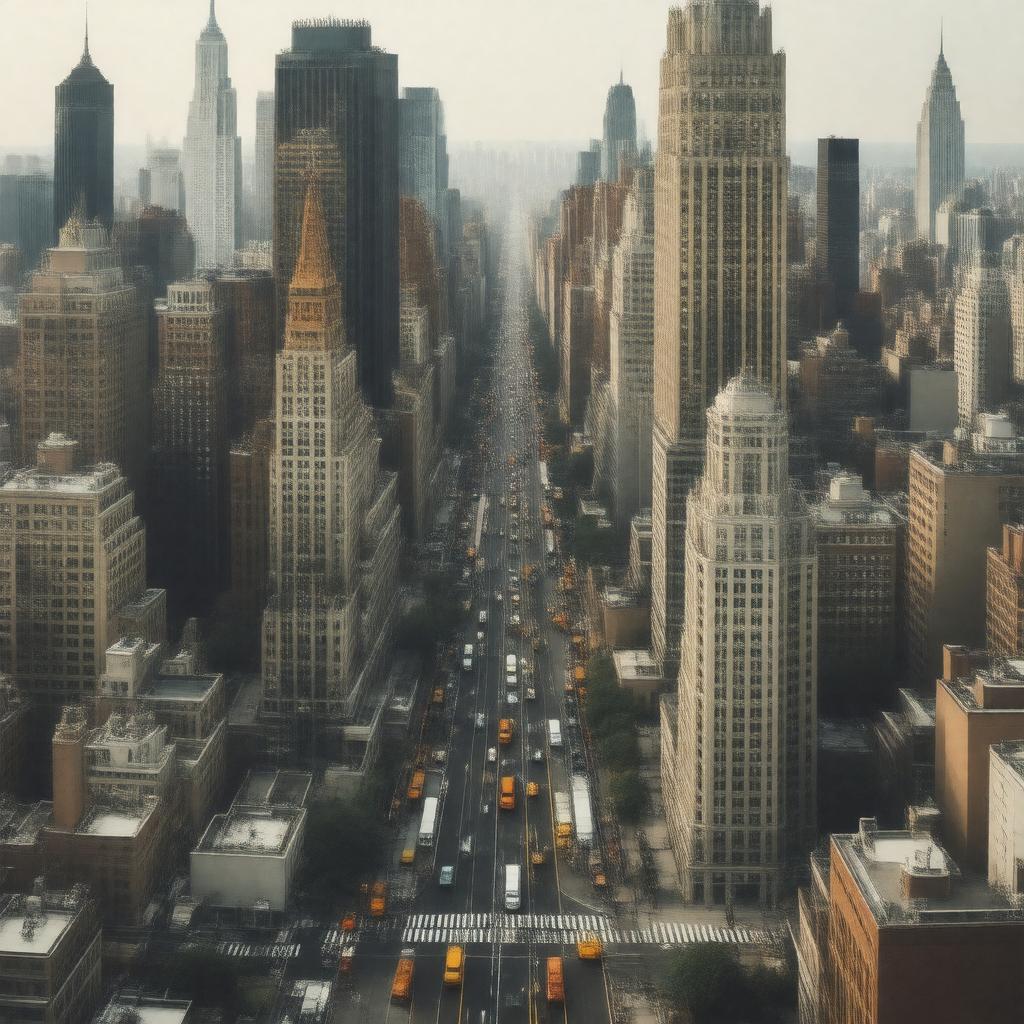 AI-created image of Garment District