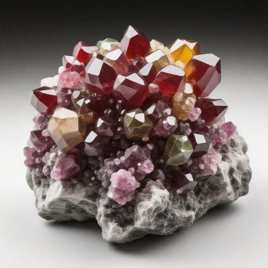 Click to view larger image AI-created image of Garnet group